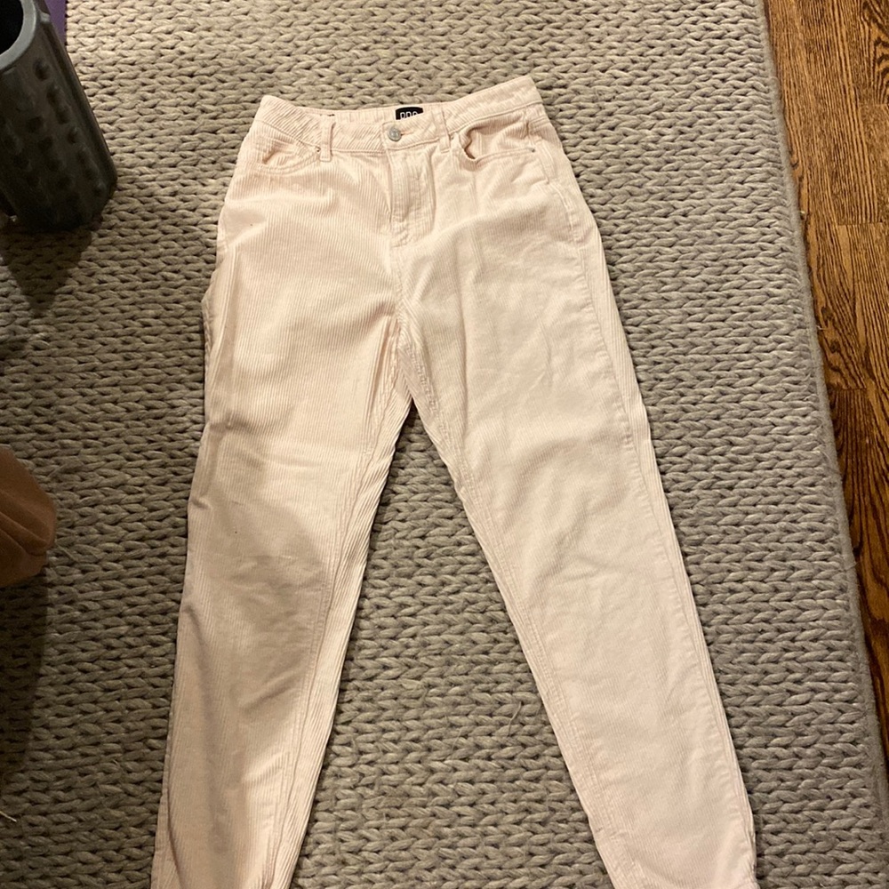 women’s urban outfitter pink corduroy pants